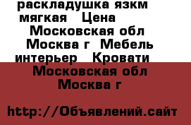 раскладушка язкм 1241мягкая › Цена ­ 2 250 - Московская обл., Москва г. Мебель, интерьер » Кровати   . Московская обл.,Москва г.